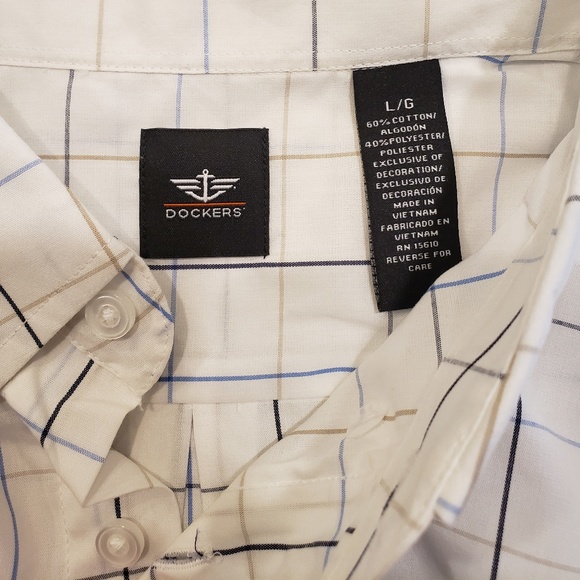NWT Dockers Button Down Shirt - Picture 2 of 6